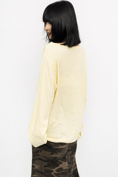 Vintage Diagonal Sleeve Top