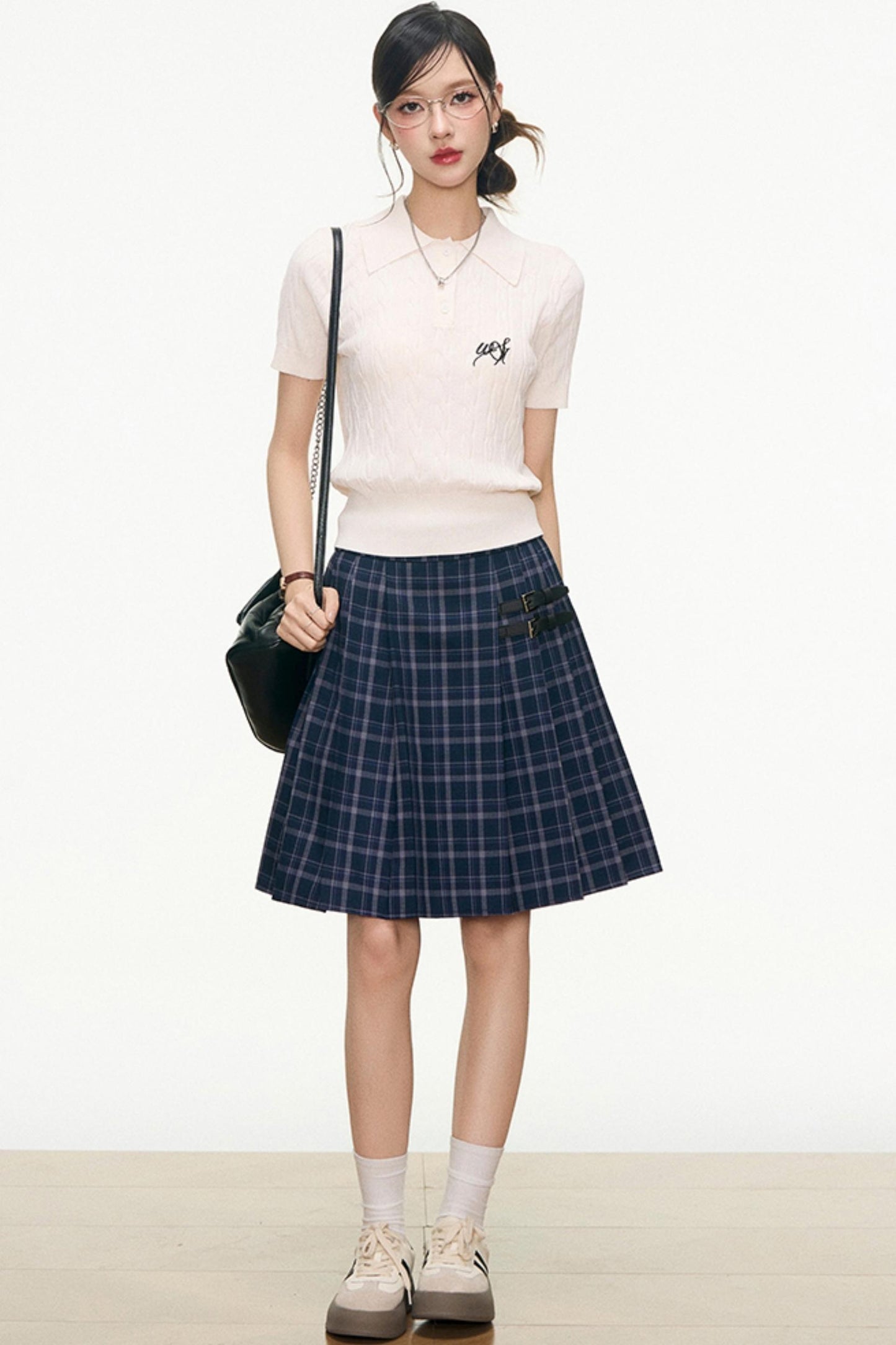 Chic Knit Skirt Set-Up