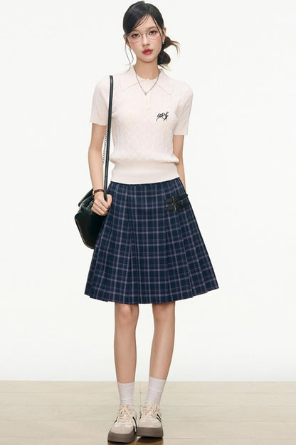 Chic Knit Skirt Set-Up