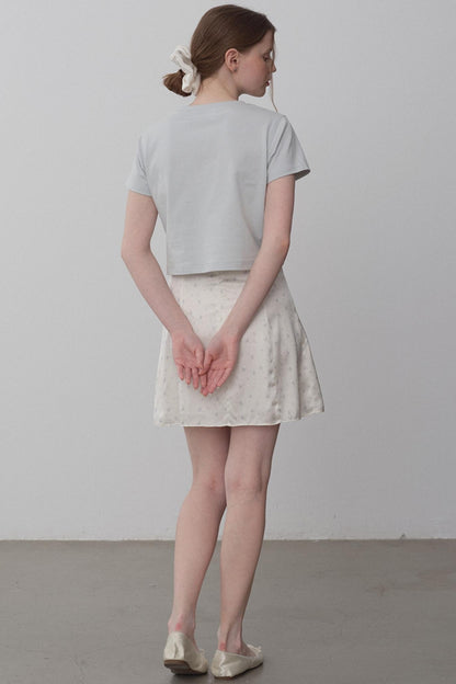 Hand-Painted Cotton Tee