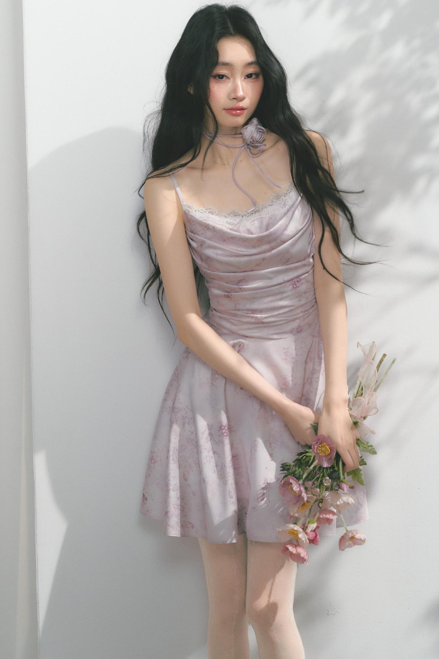 Pleated Waist Elegance Dress