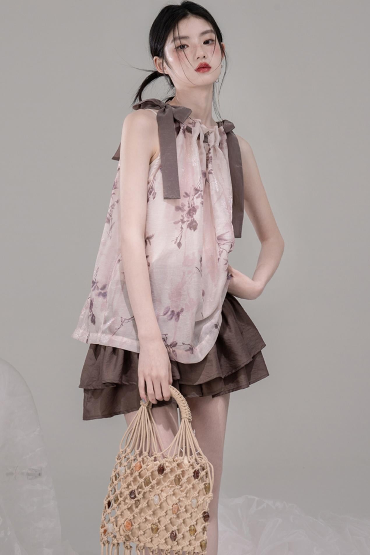 Flutter Pleated Set-Up