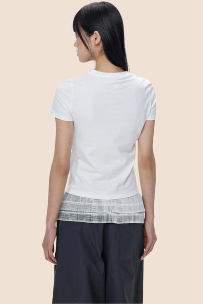 Cute Puppy Print Short Sleeve T-shirt