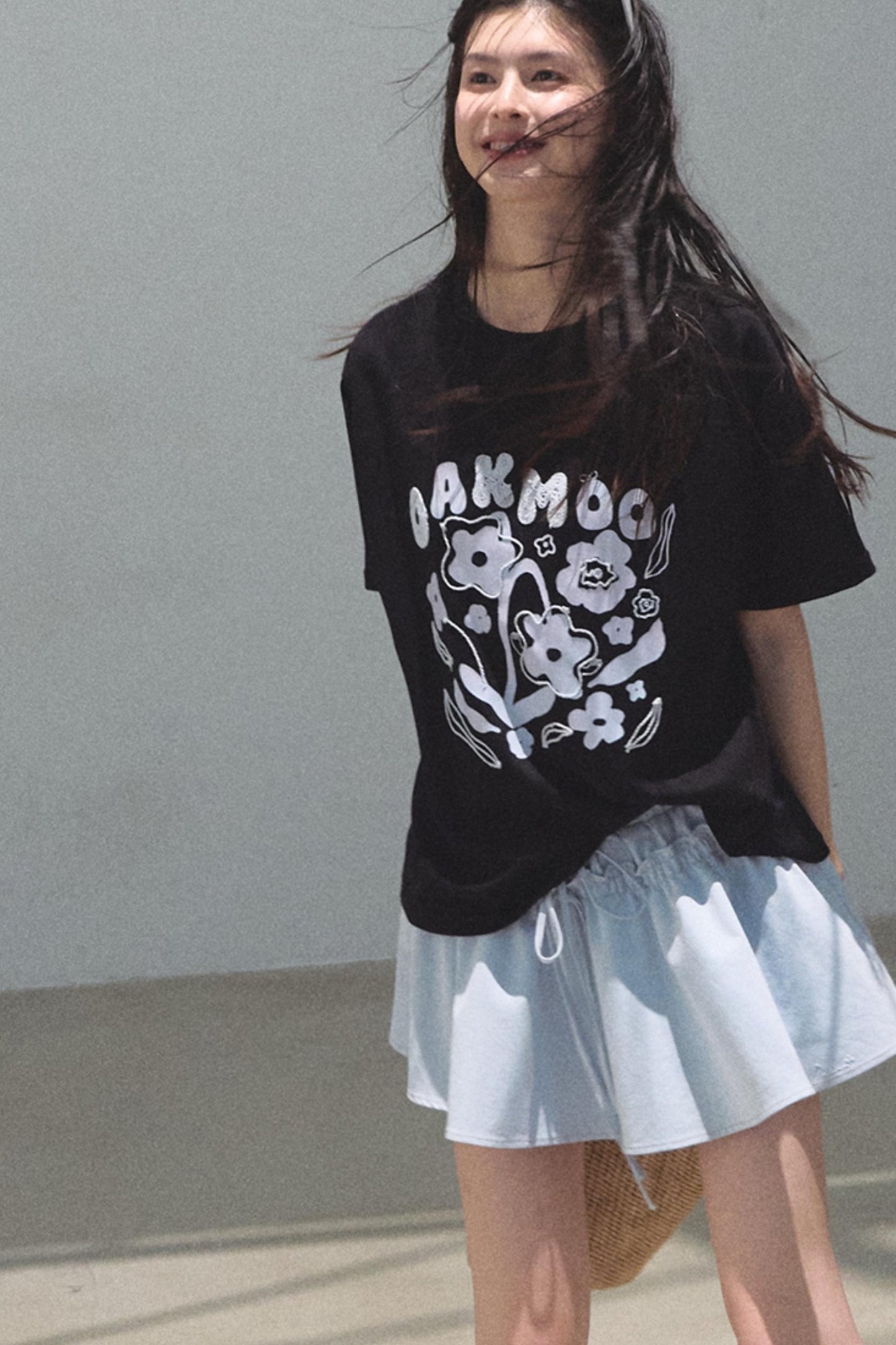 Count Her Flowers Cool Loose T-Shirt