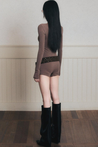 Sweet Spicy Knitted Jumpsuit