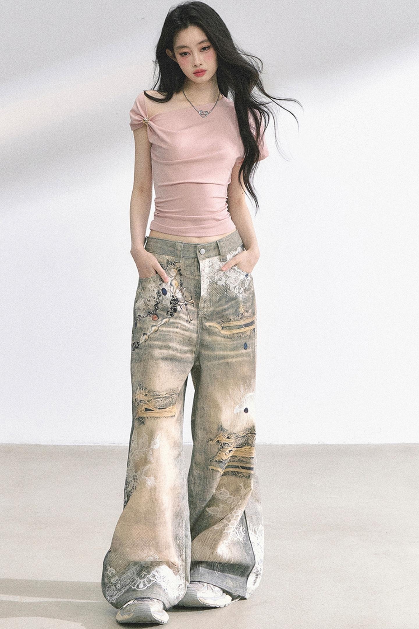 Love Island Sweet Pink Top