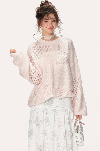 Lazy Sweet Multi-Layered Sweater