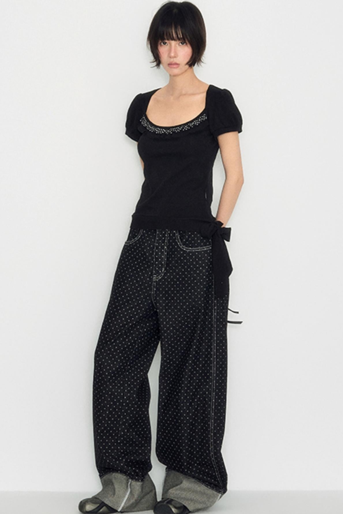 Sweet Summer Dots Skinny Pants