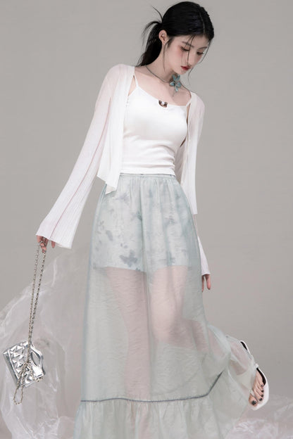 Ethereal Layered Ensemble Dress Set