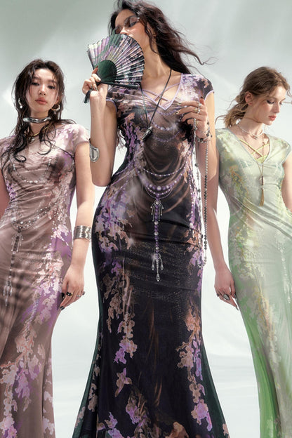 Tuscany Floral Duo Dress Set