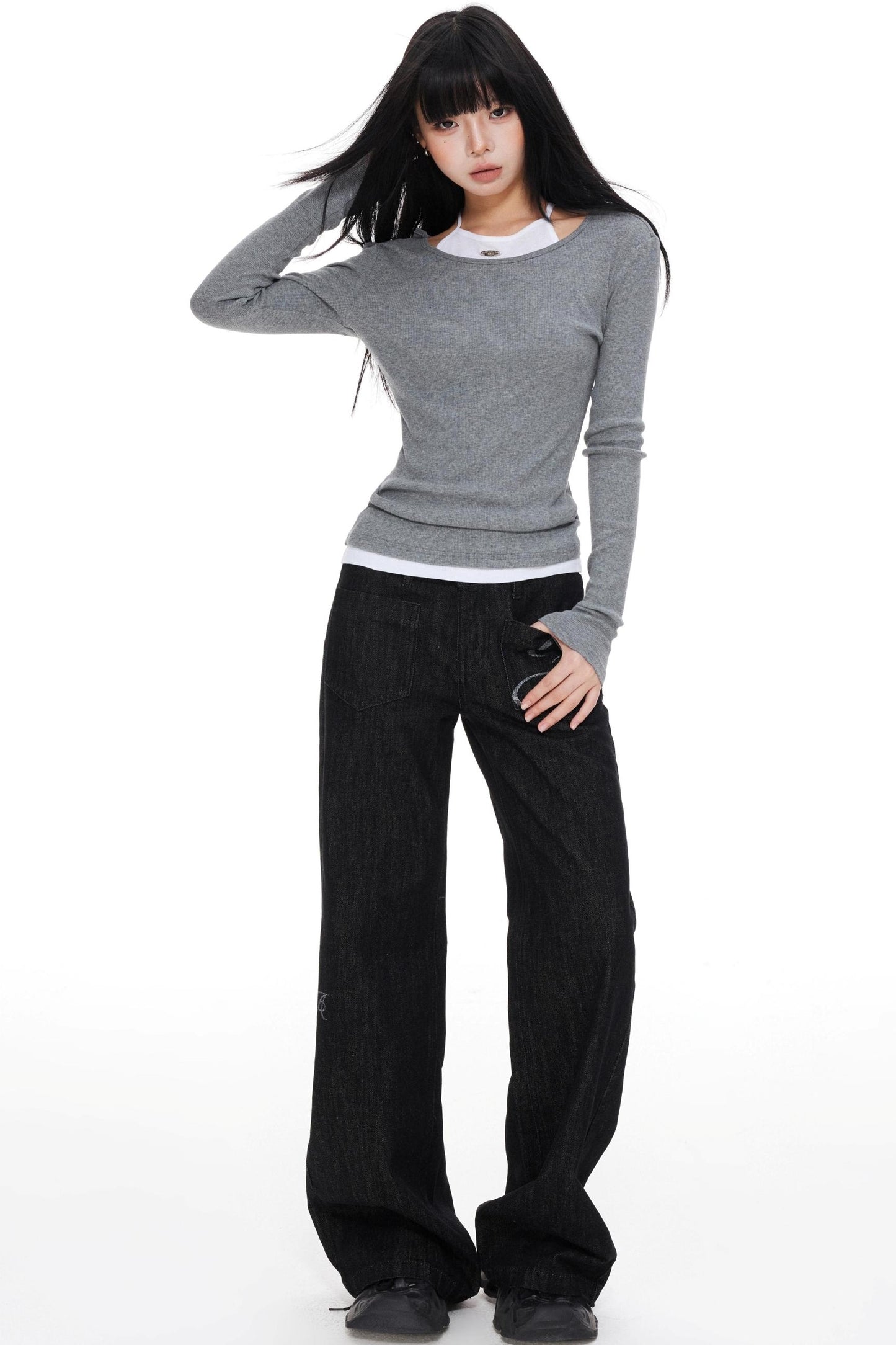 Supermodel Wide-Leg Jeans