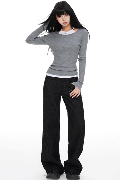 Supermodel Wide-Leg Jeans