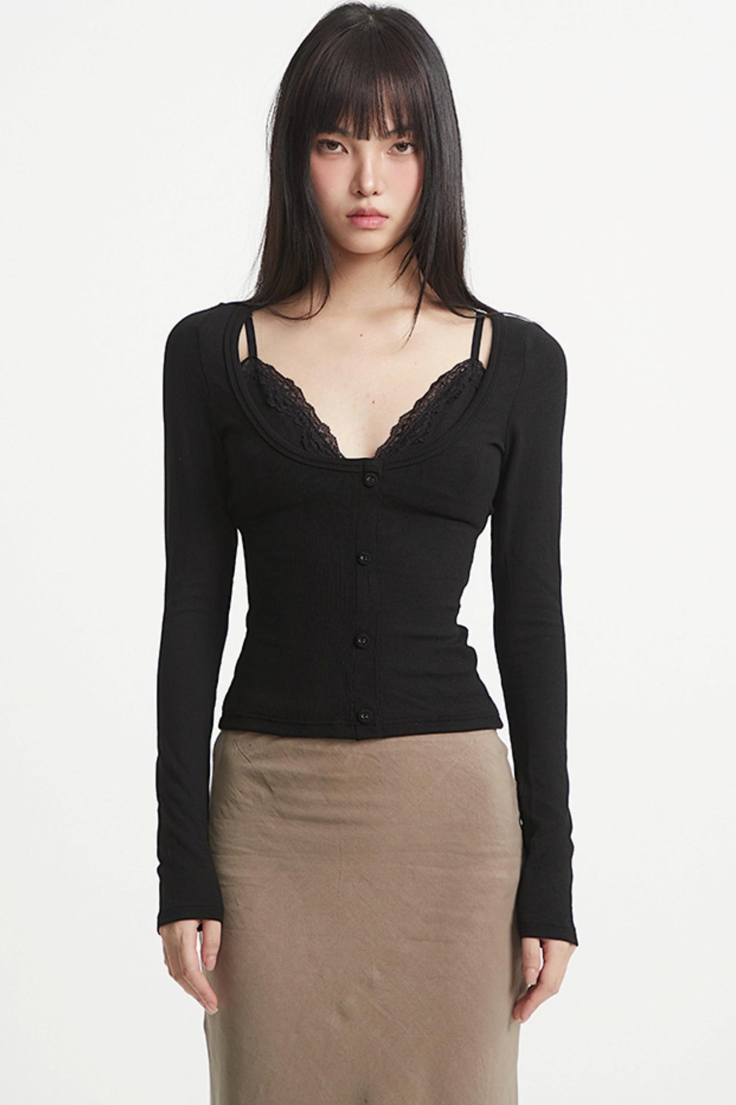 Pure Lace Sleeve Top