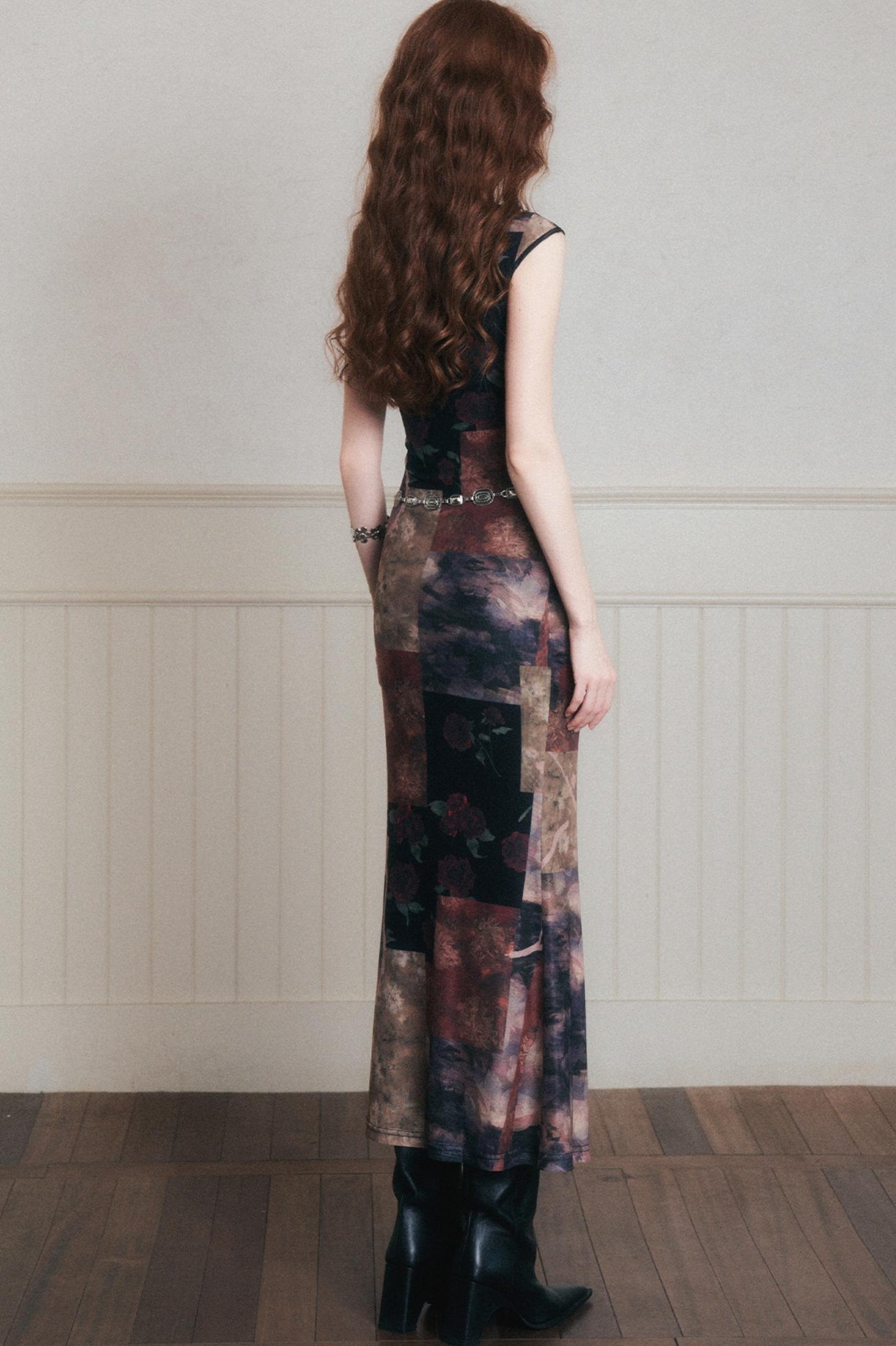 Vintage Chinese Cheongsam Dress