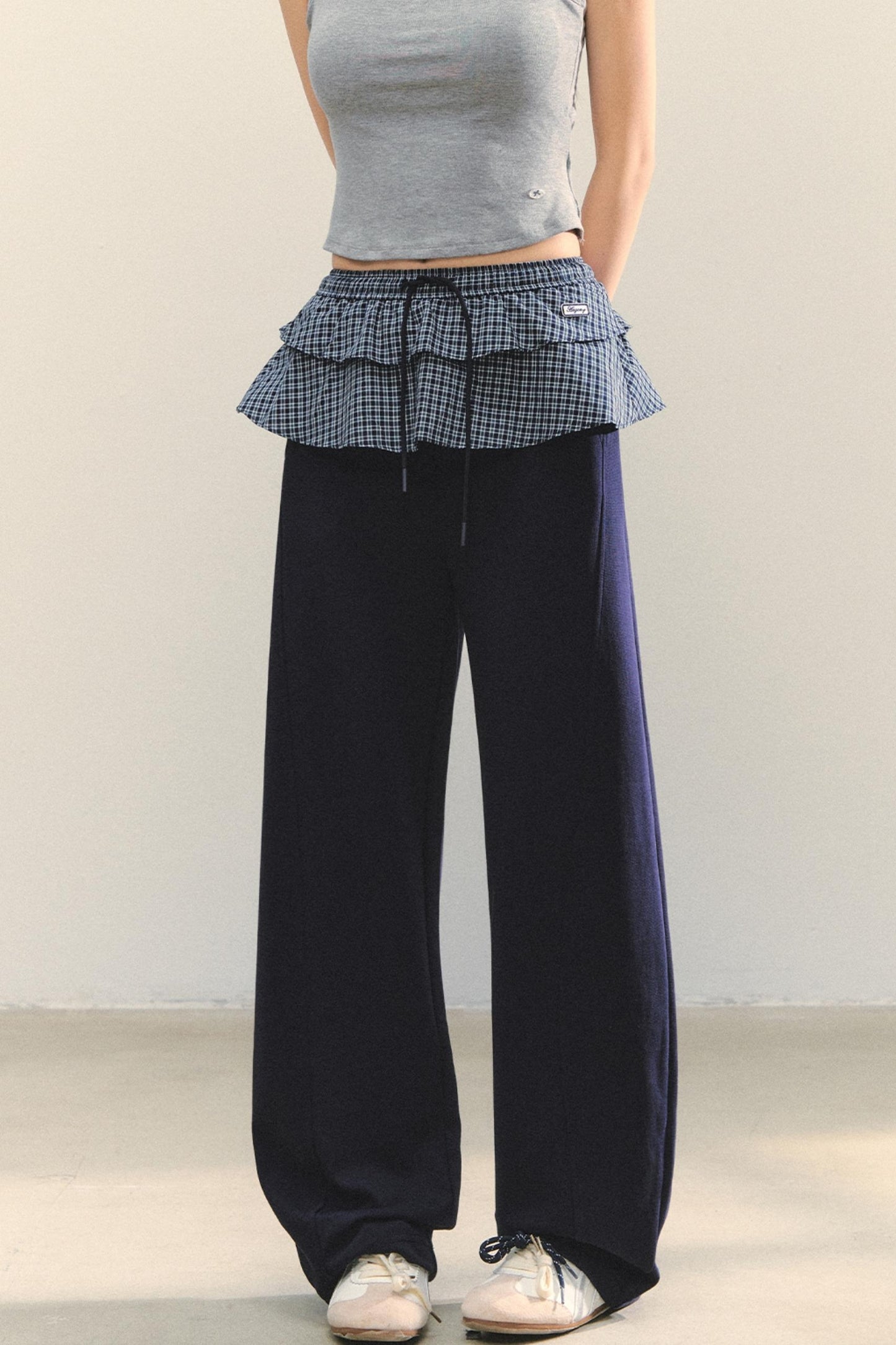 Fungus Hem Loose Fit Shirt Set-Up