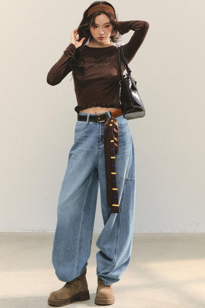 Slim Stitched Bolero Top