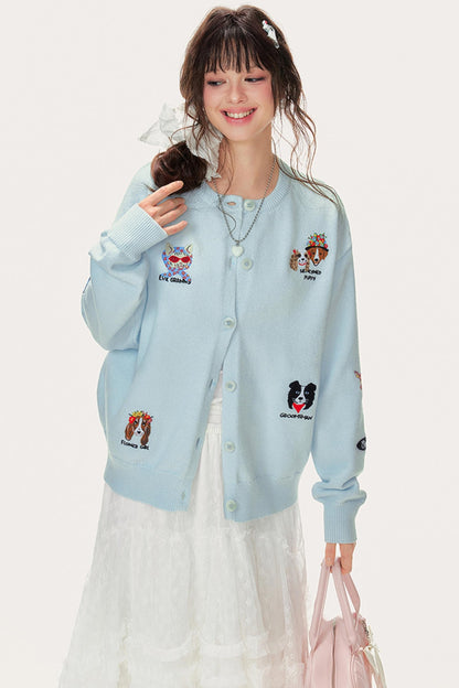 Lazy Knitwear Sweater Cardigan