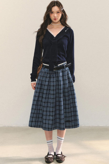 Luxe Patchwork Knit Sweater