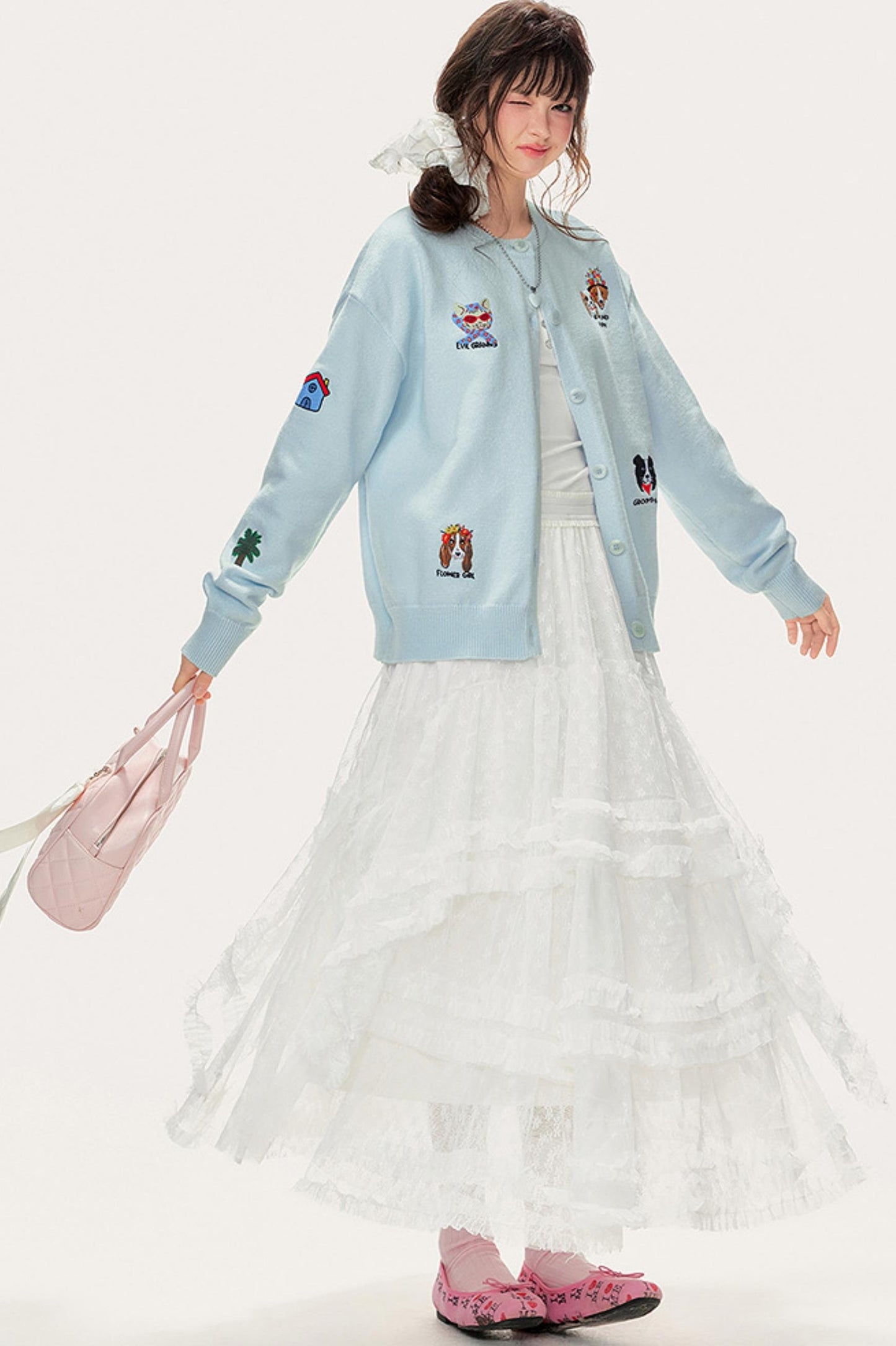 Lazy Knitwear Sweater Cardigan