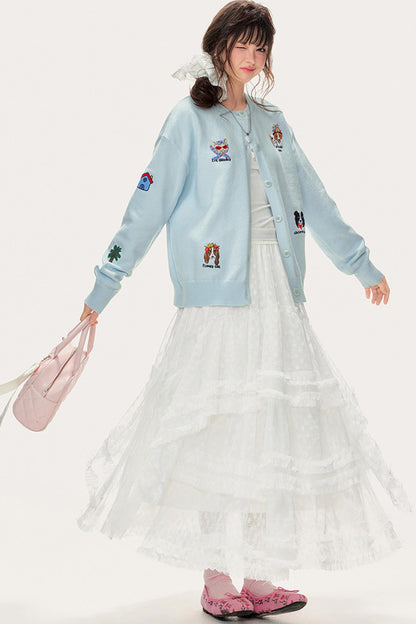 Lazy Knitwear Sweater Cardigan