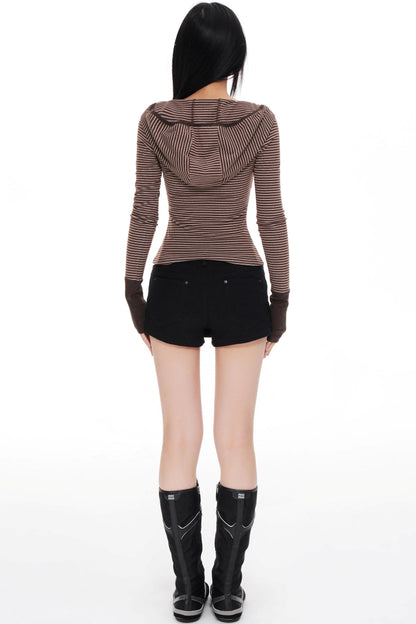 Knitted Long Sleeve T-Shirt