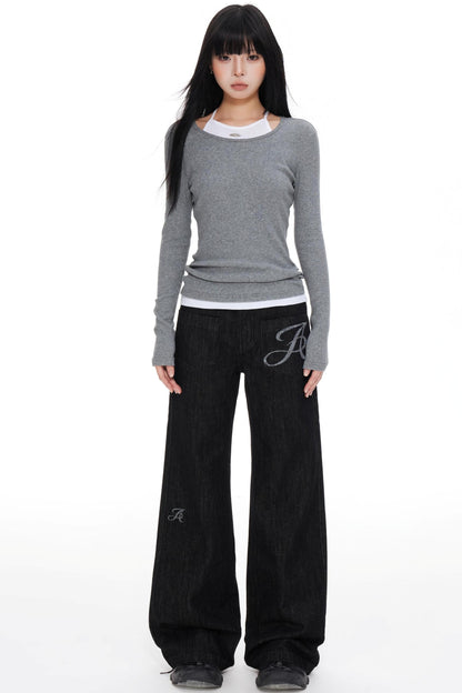 Supermodel Wide-Leg Jeans