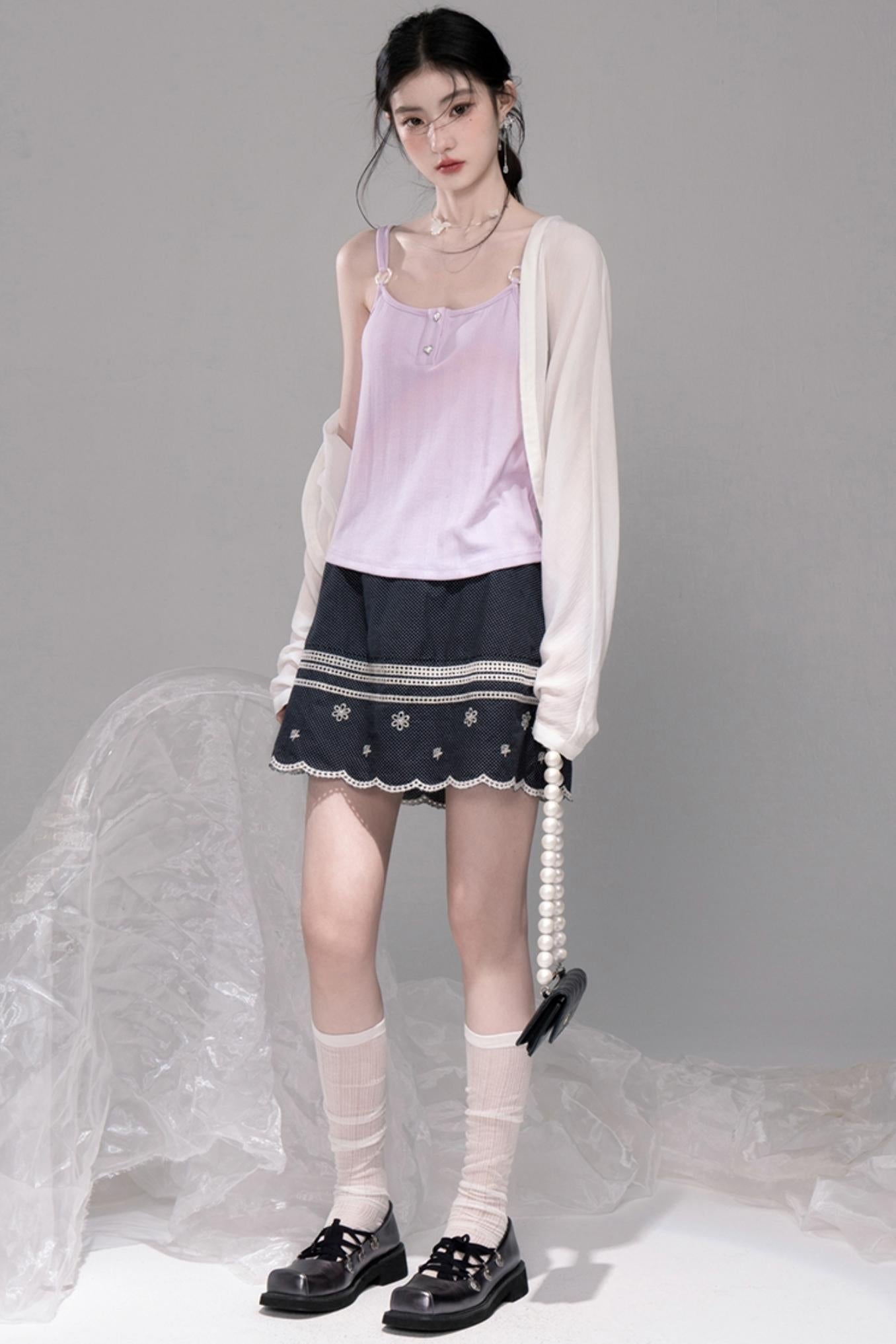 Bali Coconut Sea Embroidered Set