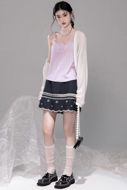 Bali Coconut Sea Embroidered Set