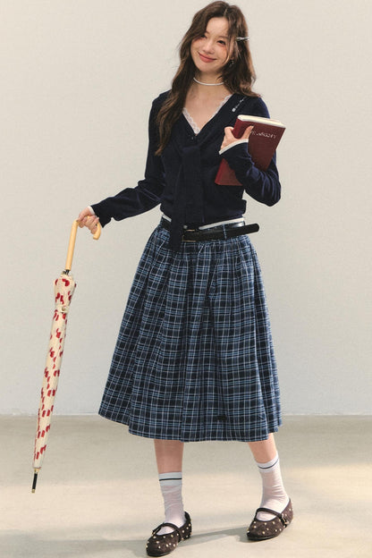 Luxe Patchwork Knit Sweater