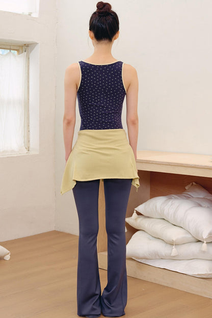 Floral Vest Shorts Set-Up