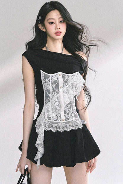 Summer Lace Slimming Top