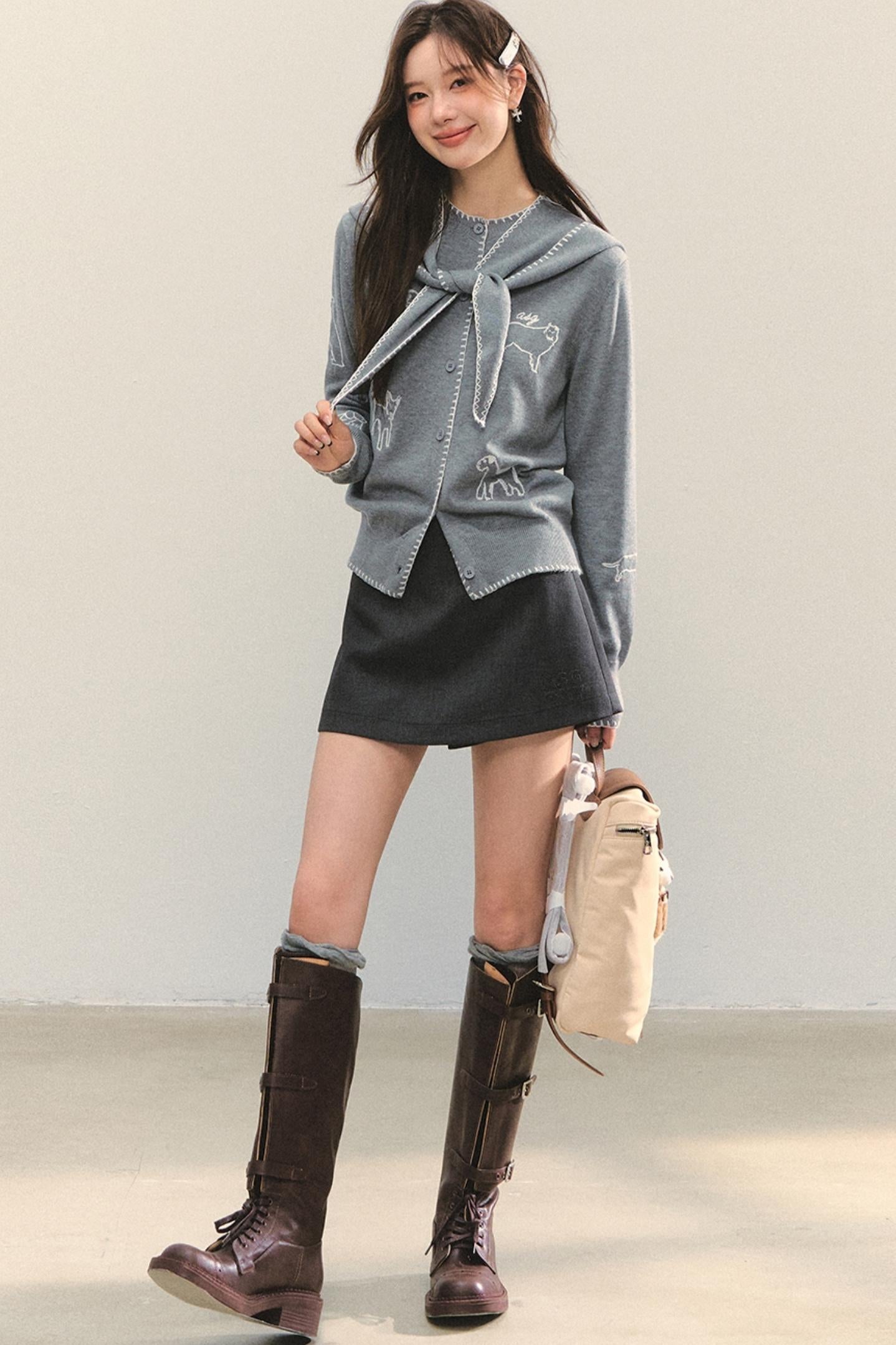 Culottes Pocket Skirt