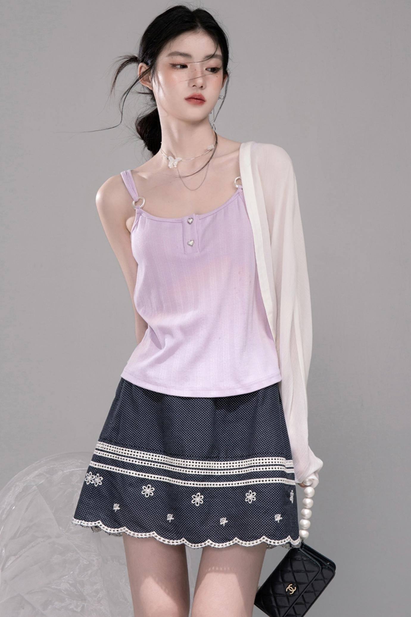 Bali Coconut Sea Embroidered Set