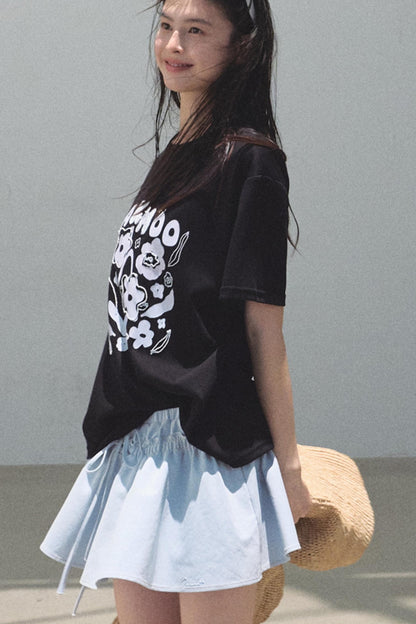 Count Her Flowers Cool Loose T-Shirt