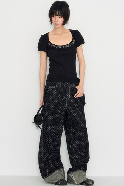 Sweet Summer Dots Skinny Pants