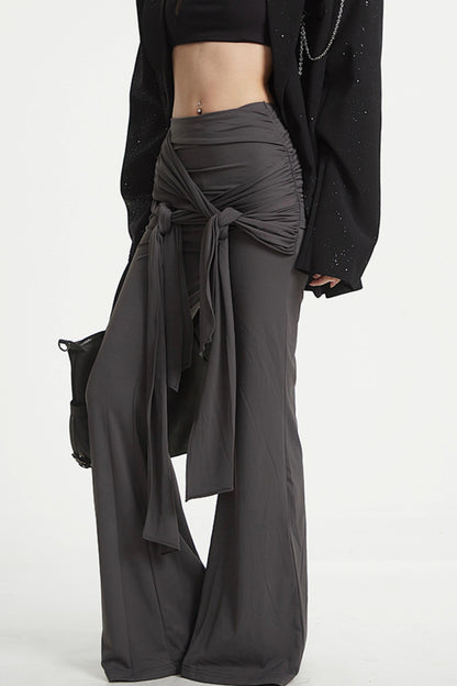 Strappy Flared Pants