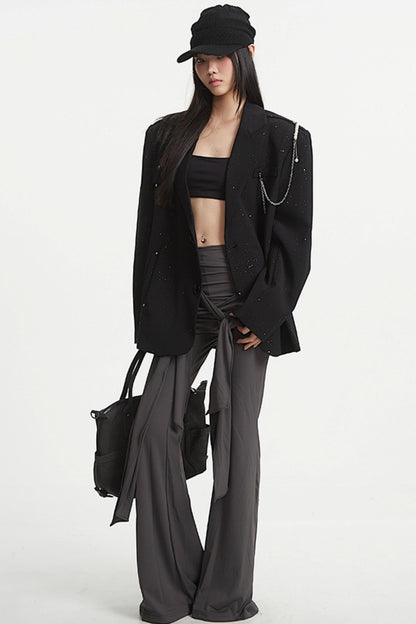 Strappy Flared Pants