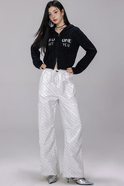 Vintage Knit Hooded Sweater