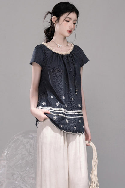 Bali Coconut Sea Embroidered Set