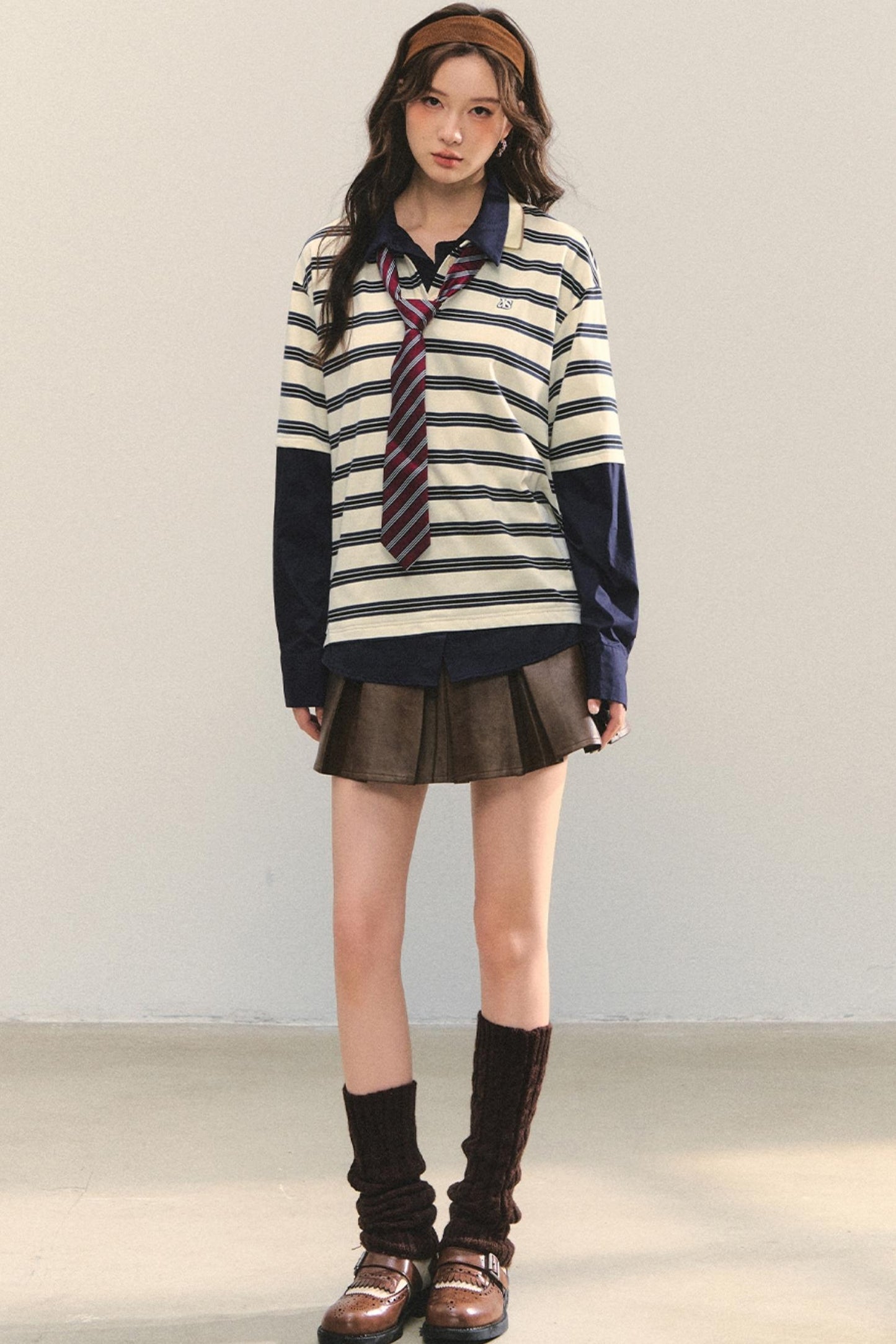 Elegant Leather Skirt