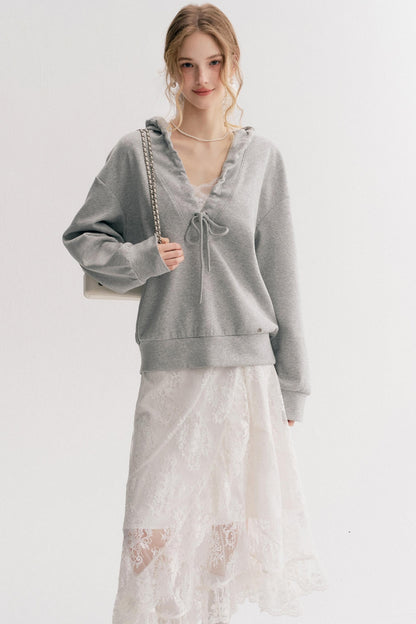 Romantic Lace High-Waisted Maxi Skirt