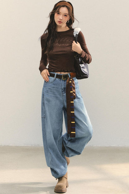 Slim Stitched Bolero Top