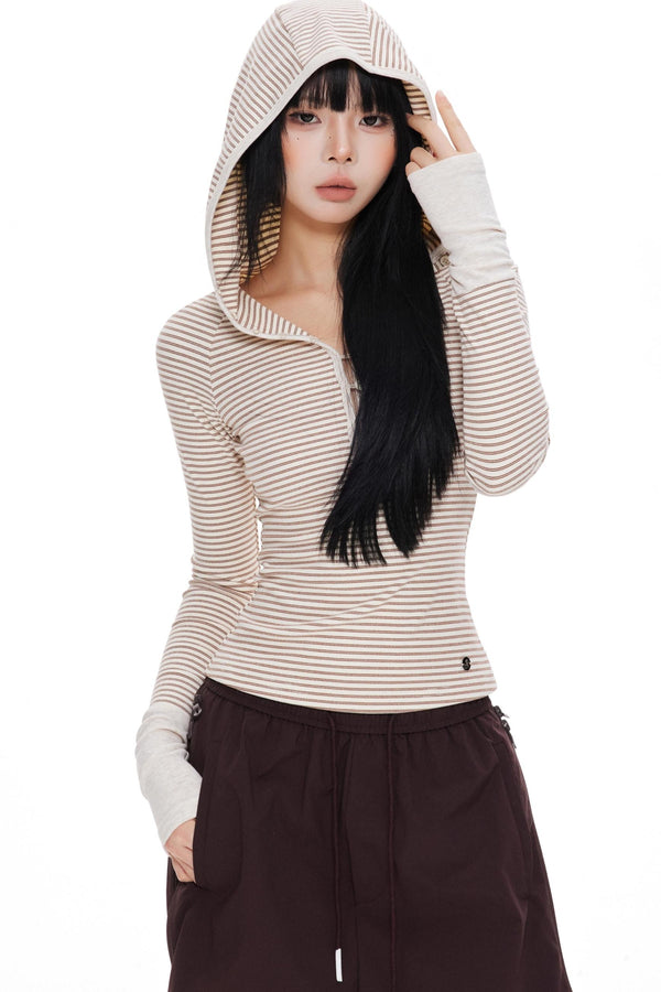 Knitted Long Sleeve T-Shirt