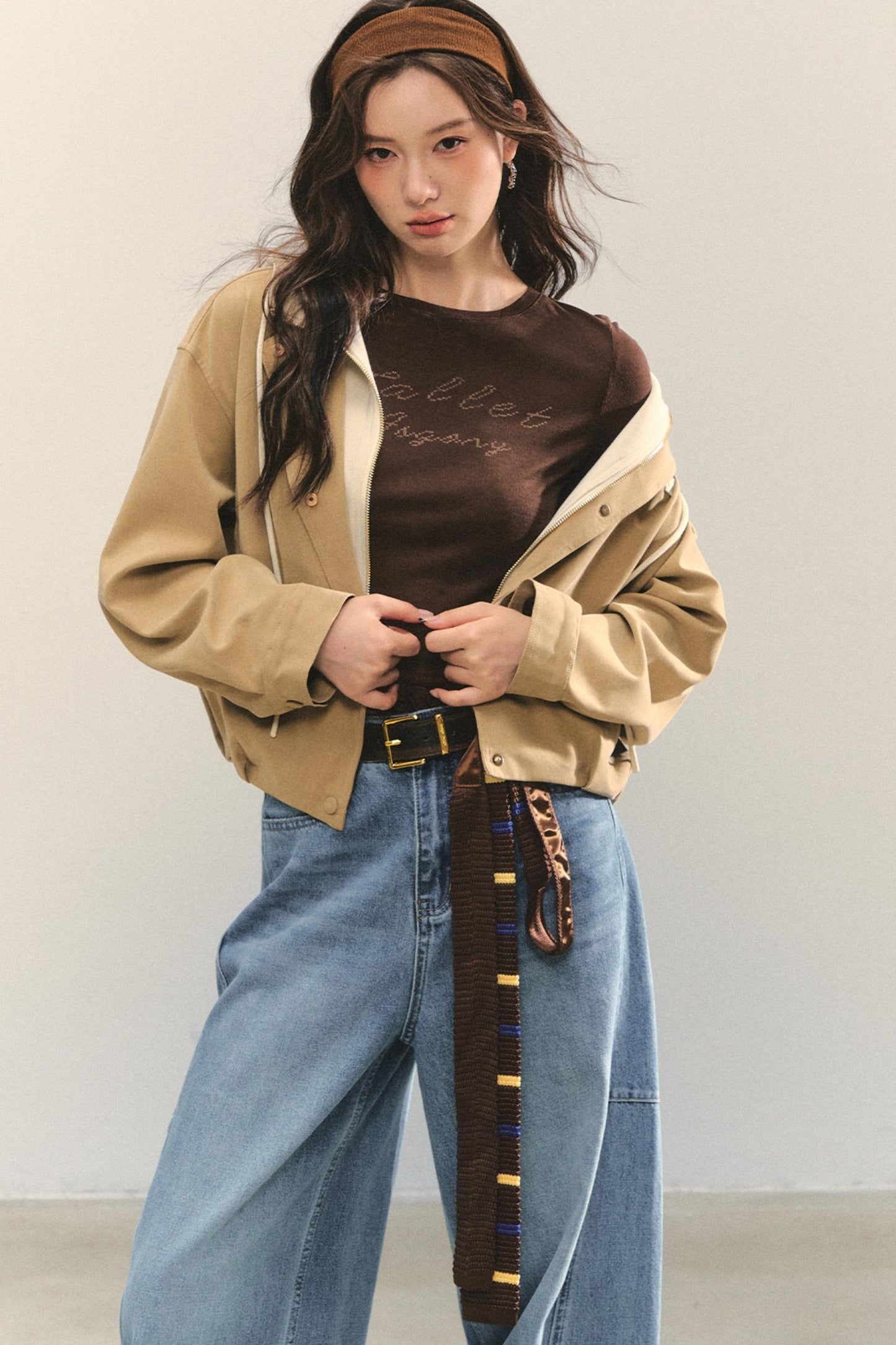 Brown Cocoon Outerwear Set-Up