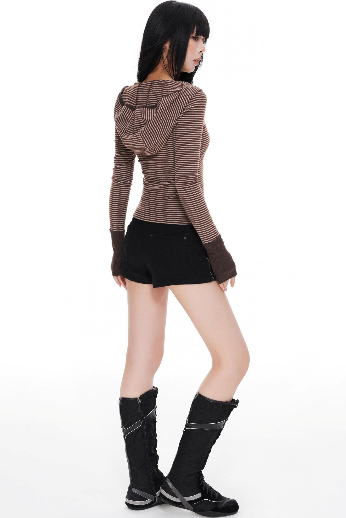 Knitted Long Sleeve T-Shirt
