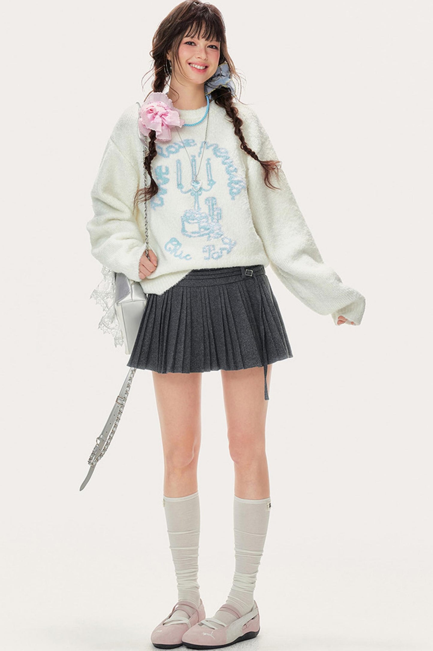 Winter Jacquard Crew Sweater