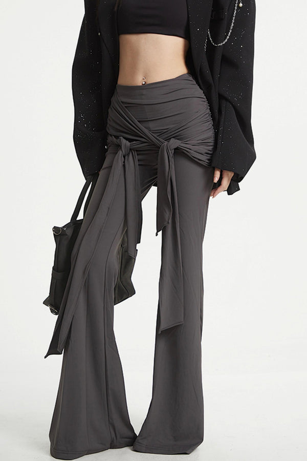 Strappy Flared Pants