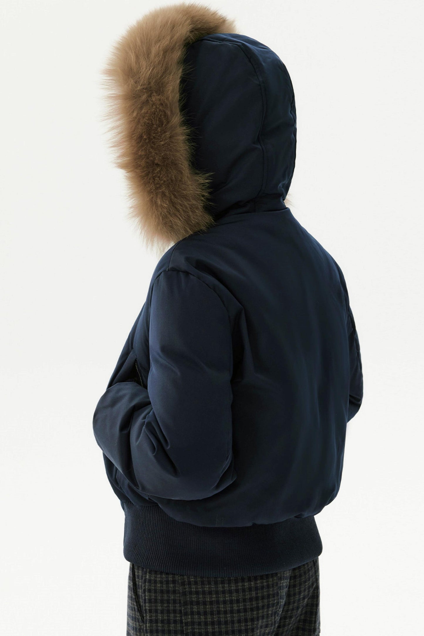 White Duck Hooded Jacket