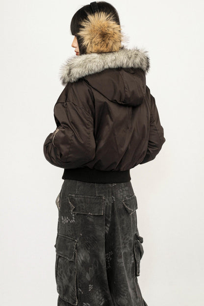 Gothic Style Warm Hooded Jacket