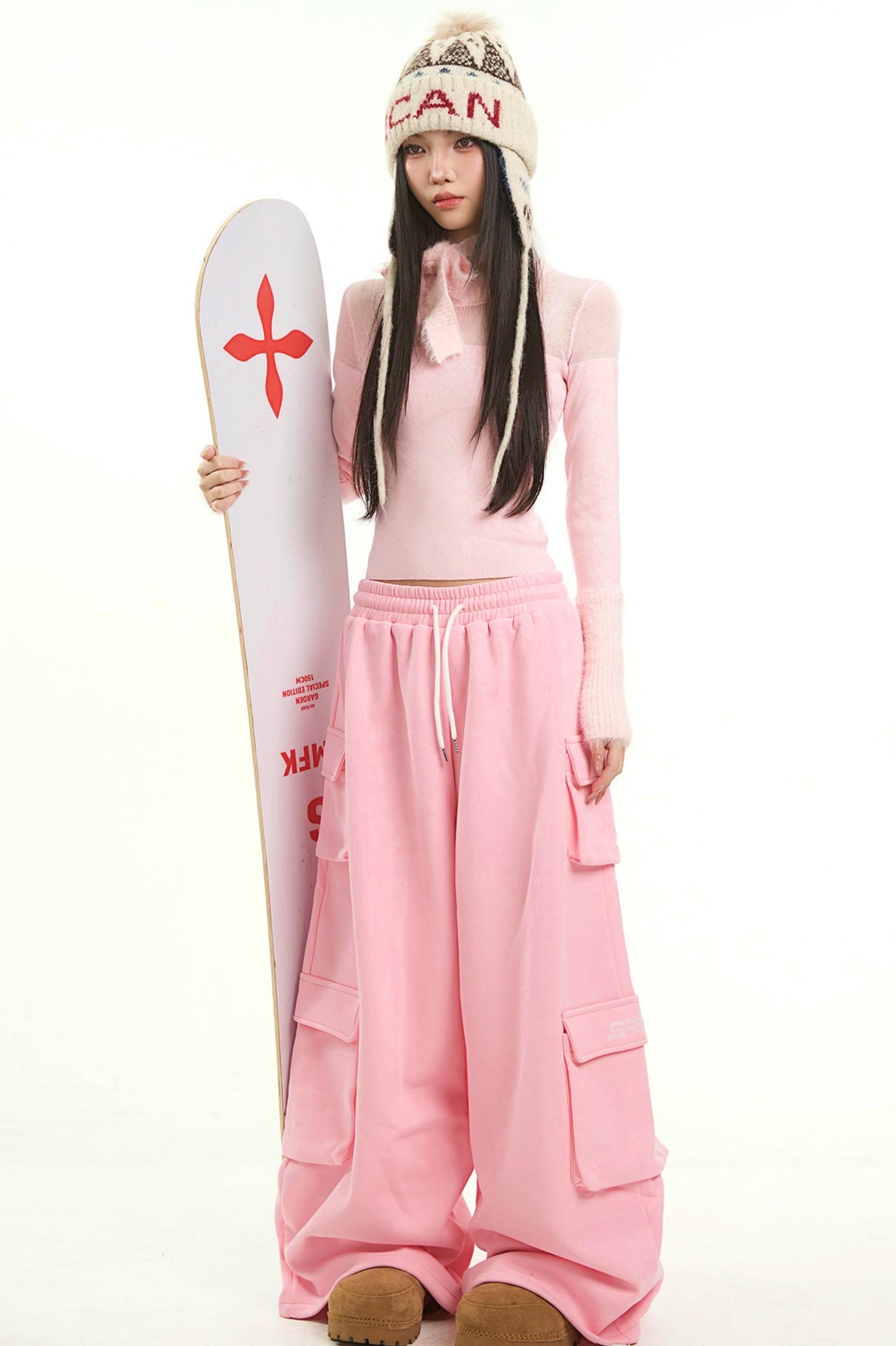 Korean White Slim Top